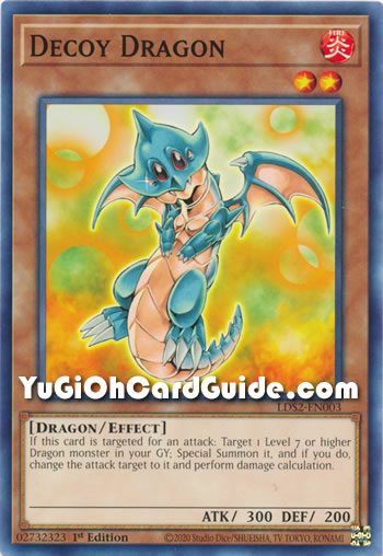 Yu-Gi-Oh Card: Decoy Dragon