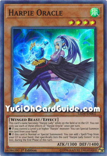 Yu-Gi-Oh Card: Harpie Oracle