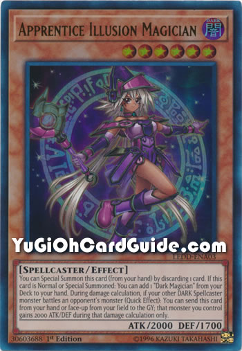 Yu-Gi-Oh Card: Apprentice Illusion Magician