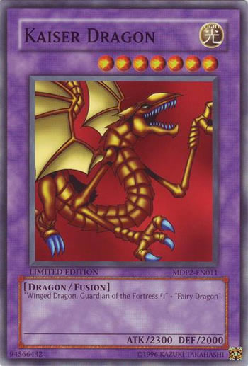 Yu-Gi-Oh Card: Kaiser Dragon