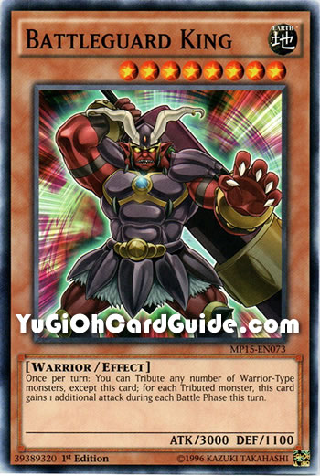Yu-Gi-Oh Card: Battleguard King