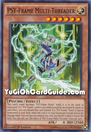 Yu-Gi-Oh Card: PSY-Frame Multi-Threader