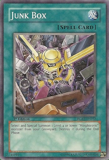 Yu-Gi-Oh Card: Junk Box