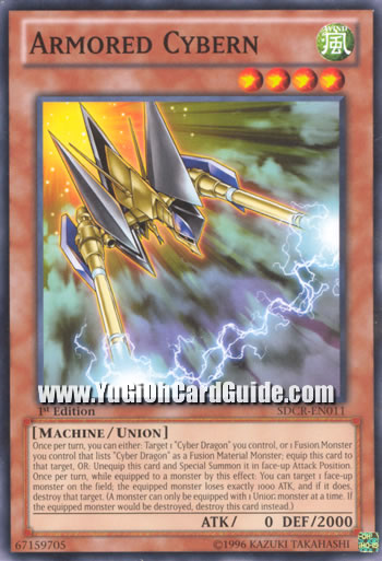 Yu-Gi-Oh Card: Armored Cybern