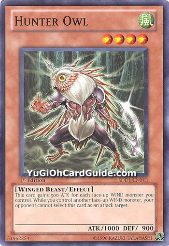 Yu-Gi-Oh Card: Hunter Owl