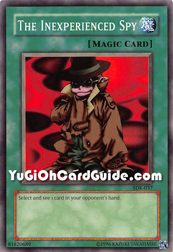 Yu-Gi-Oh Card: The Inexperienced Spy