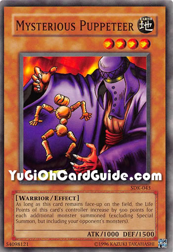 Yu-Gi-Oh Card: Mysterious Puppeteer