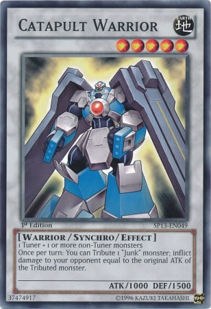 Yu-Gi-Oh Card: Catapult Warrior
