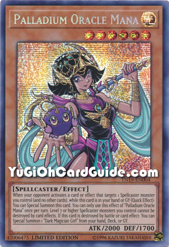 Yu-Gi-Oh Card: Palladium Oracle Mana