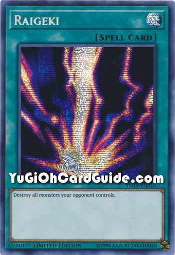 Yu-Gi-Oh Card: Raigeki