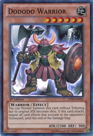Yu-Gi-Oh Card: Dododo Warrior