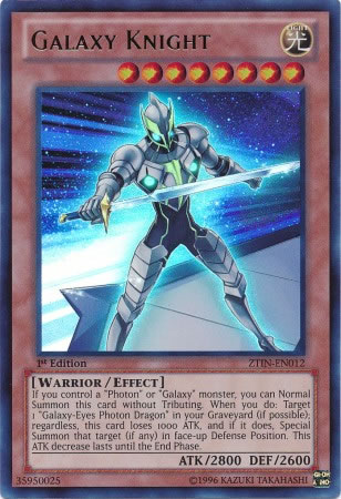 Yu-Gi-Oh Card: Galaxy Knight